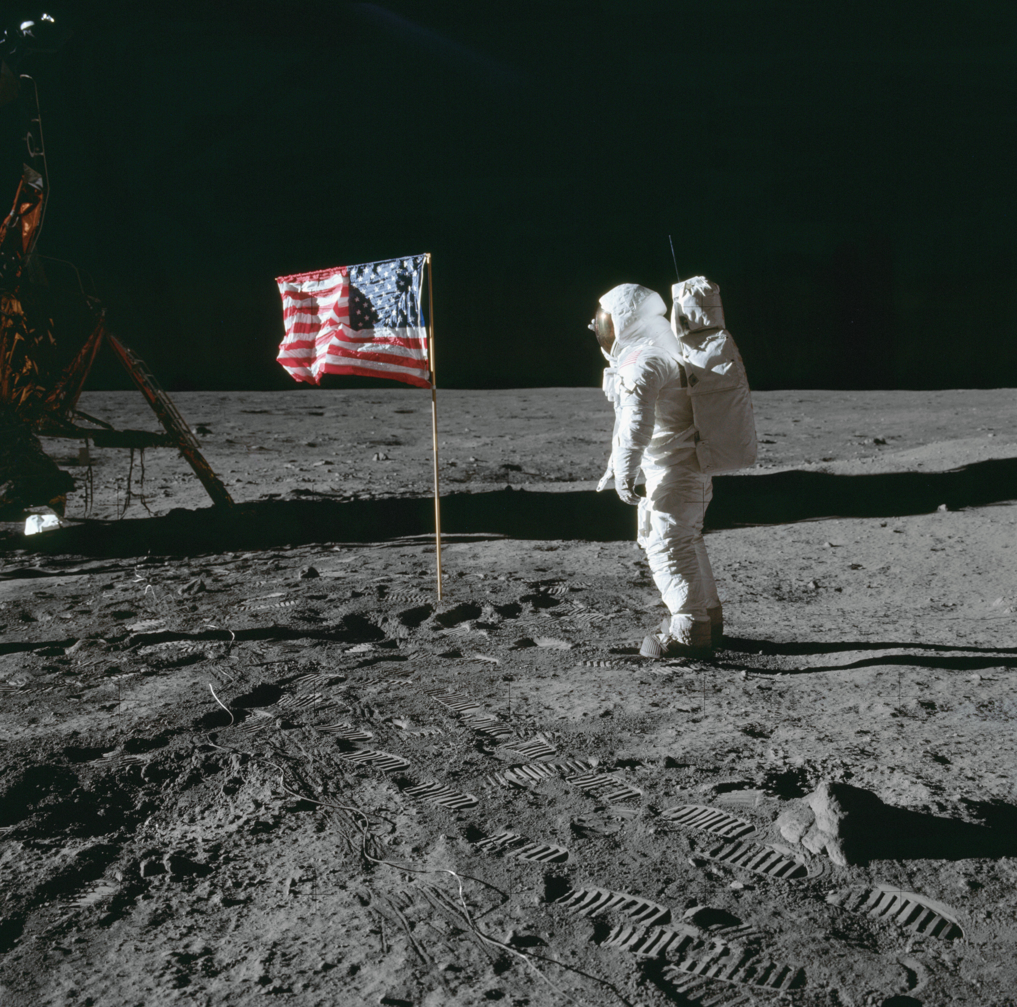 Lunar south pole race